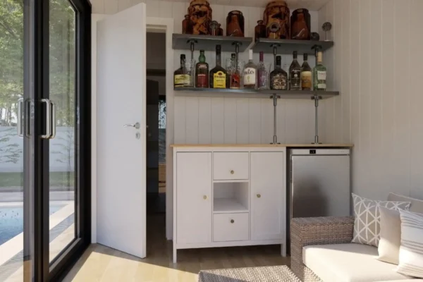 V7 6X2M CABINA SAUNA CONTENEDOR - Imagen 4