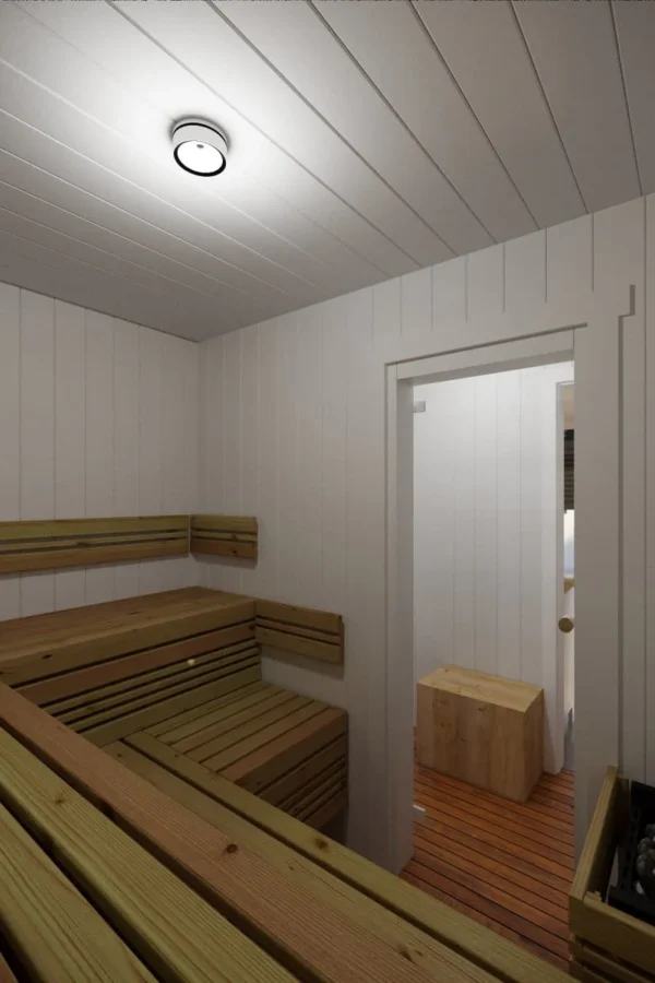 V7 6X2M CABINA SAUNA CONTENEDOR - Imagen 5