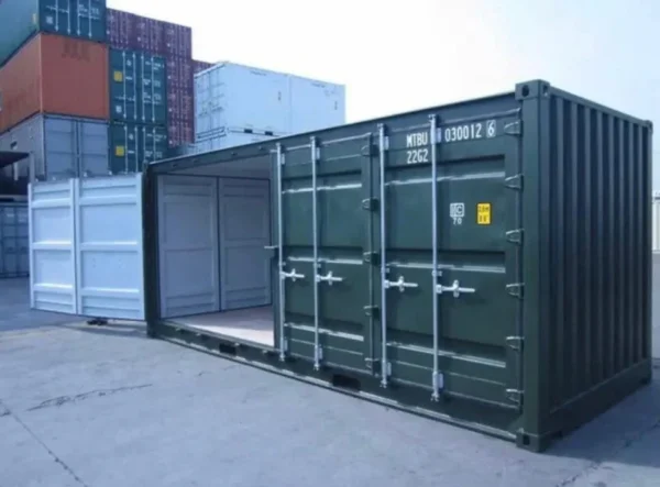 CONTENEDOR MARITIMO OPEN SIDE DE 20 PIES - NUEVO - Imagen 2