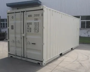 CONTENEDOR MARÍTIMO 20 PIES DRY VAN BLANCO - NUEVO